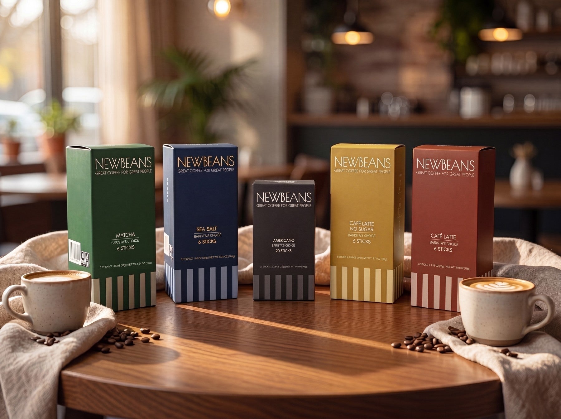 Newbeans Coffee café collection